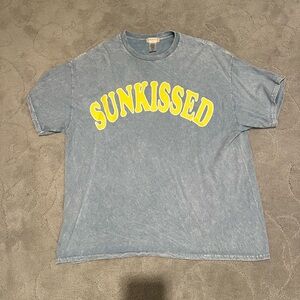 Altar'd State Light Blue T-Shirt